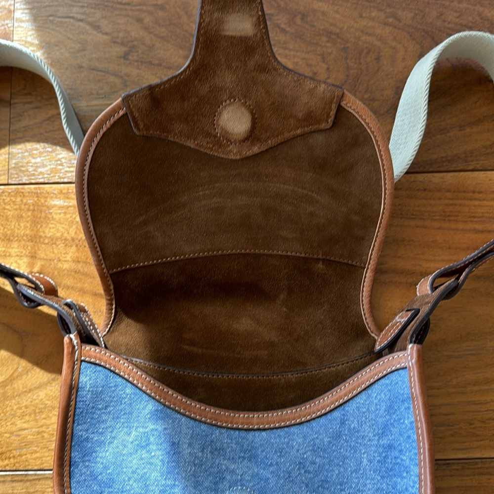 Isabel Marant Botts leather saddle crossbody bag - Picture 2 of 8